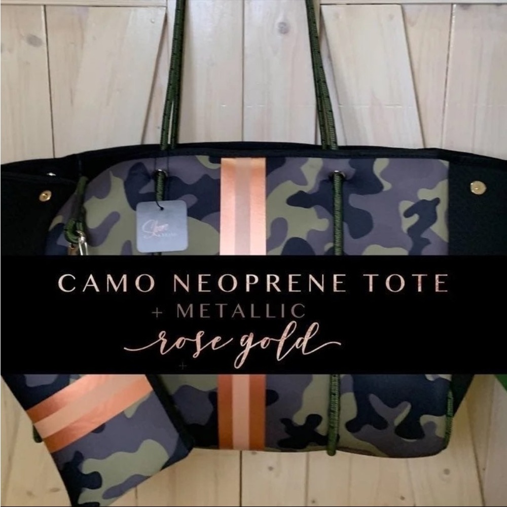 Neoprene tote bag